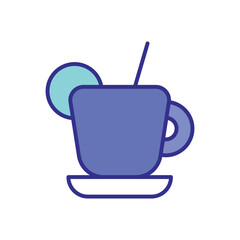 Citrus icon vector stock illustration