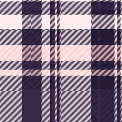 Elegant pink and purple plaid pattern.  Perfect for textile design, fashion, or website backgrounds.  Subtle texture and soft color palette evoke a feeling of warmth and sophistication.