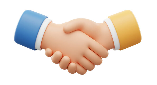 Isolated Professional Handshake