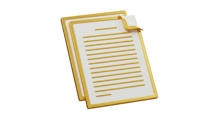 Isolated Stack of Documents, Depicting Paperwork
