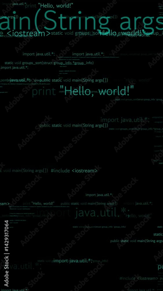 Poster visionary cyber security encryption technology to protect data privacy . 3d rendering computer graph