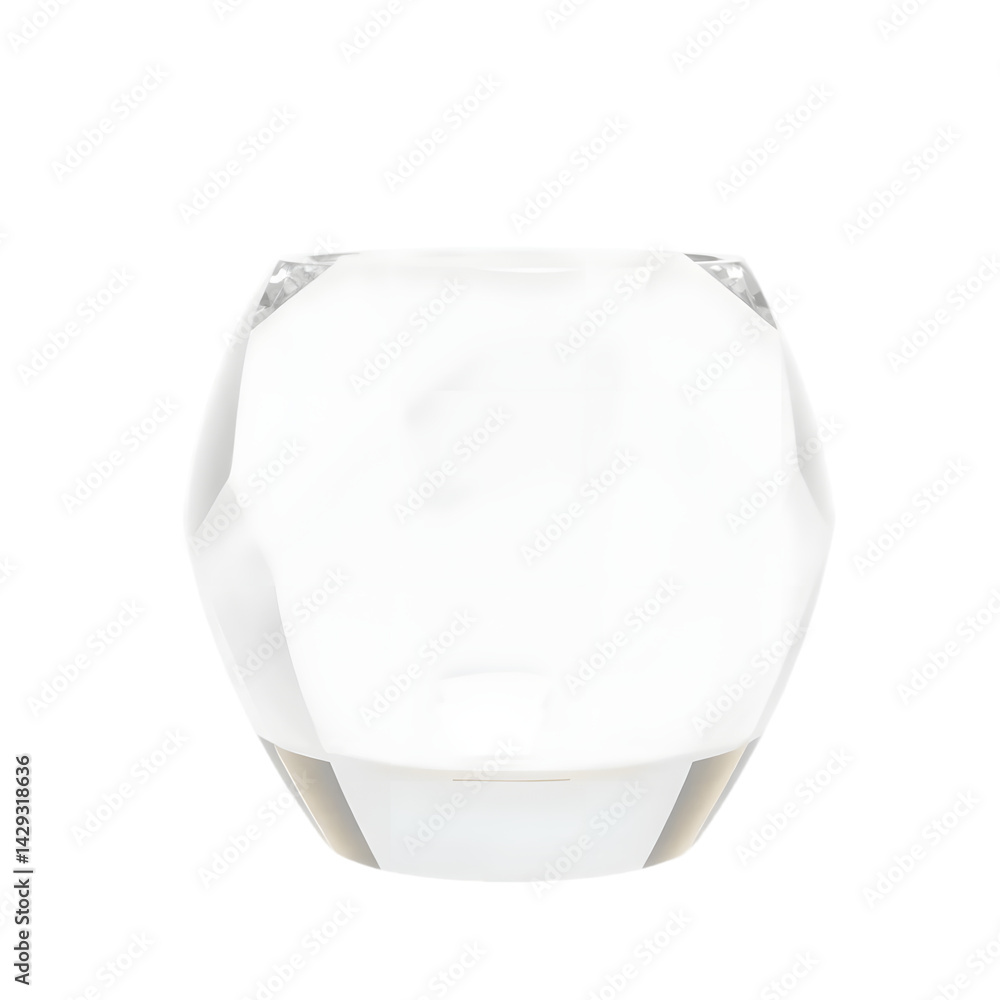 Fototapete clear glass crystal. a simple, pristine reflection. perfect for backgrounds, design elements. a refi