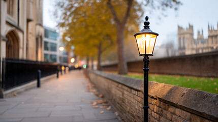 old street lamp