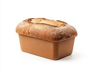 Bread Bin isolated white background