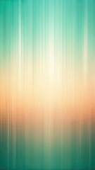 Mint Peach Soft Glow Gradient Wallpaper