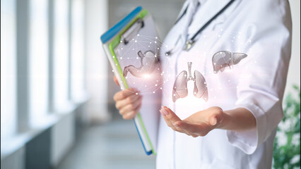 Digital diagnostics of organs.