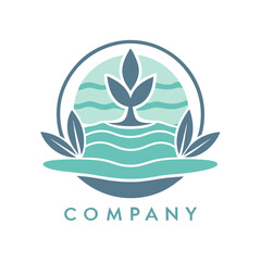 Fototapeta premium Home decor logo template