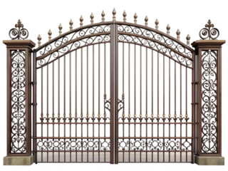 wrought iron gates