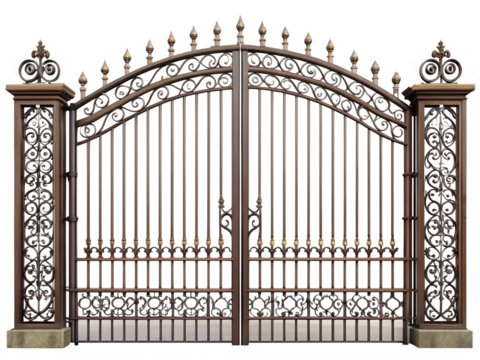 wrought iron gates