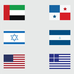 Country Flags Collection (left column)