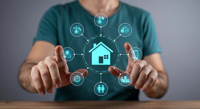 The Future of Smart Living, Connected Homes Made Easy, Intelligent Home Solutions, Automate Your Lifestyle, Smart Technology for Modern Families.
