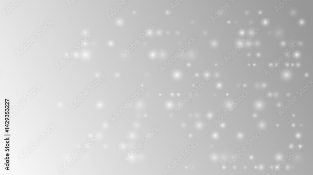 Poster Modern abstract halftone background with gray dots on white. High-resolution vector design with sharp detail, ideal for branding, layout templates, or minimalist visuals.