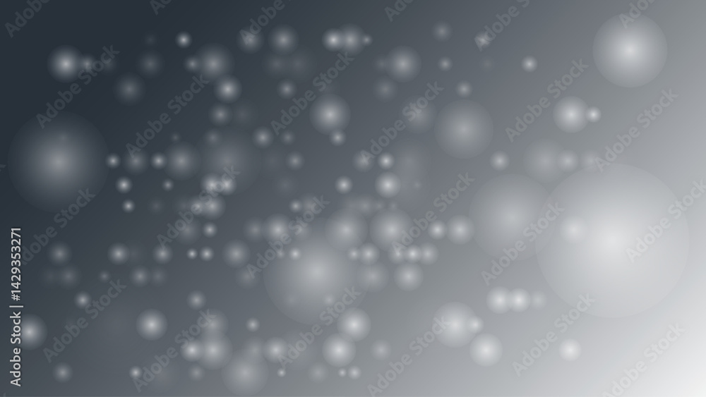 Poster Modern abstract halftone background with gray dots on white. High-resolution vector design with sharp detail, ideal for branding, layout templates, or minimalist visuals.