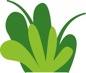 Two-tone grass vector design in flat style. Perfect for eco projects, nature-themed posters, gardening visuals, spring scenes, and green branding materials.