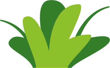 Two-tone grass vector design in flat style. Perfect for eco projects, nature-themed posters, gardening visuals, spring scenes, and green branding materials.