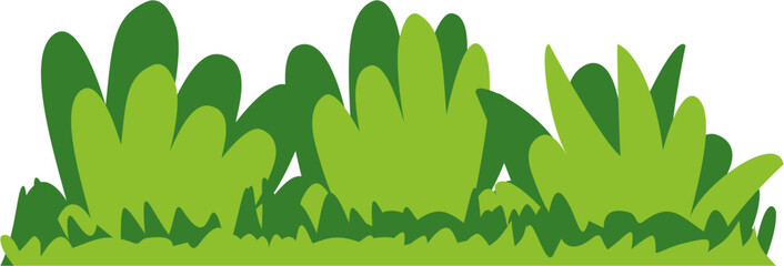 Two-tone grass vector design in flat style. Perfect for eco projects, nature-themed posters, gardening visuals, spring scenes, and green branding materials.