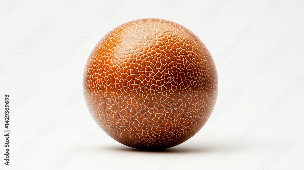 Poster abstract brown cracked sphere texture background digital art modern design element high resolution i