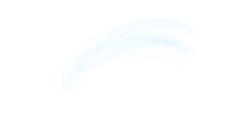 Air flow Isolated PNG and vector isolated. Effect of winter air and wind stream waves effect in blue color.