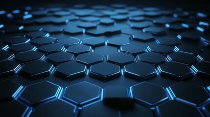 Fototapeta premium Abstract dark blue and black texture background complex data visualization