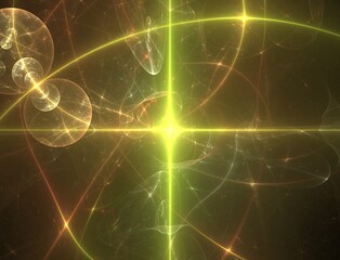 Imaginatory fractal abstract background Image