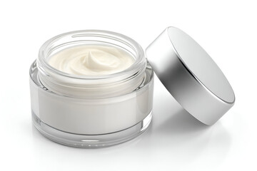 jar of cream, face cream mockup for advertising, marketing and promotion concept 