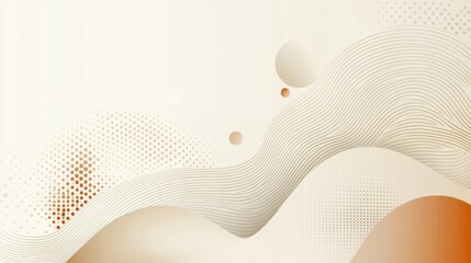 abstract background with soft ecru tones dotted design and eggshell paper texture