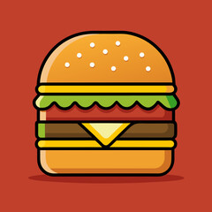 fast food illustration