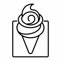 ice cream vector illustration