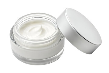 cosmetic cream container, cosmetic cream, face cream mockup for advertising, marketing and promotion concept 