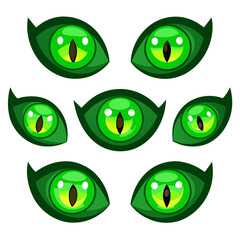 Set of Eye icons