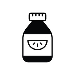 Fruit Concentrate icon vector stock illustration