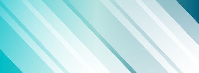 Fototapeta premium Minimalist banner background. Green and blue gradations