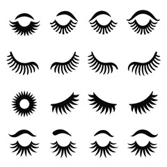 Set of Eye icons