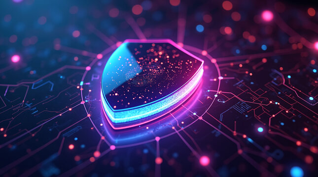 Cyber ​​security and data protection, internet network security, protect business and financial transaction data from cyber attack, user private data security encryption