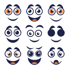 Set of Eye icons