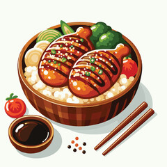 asian, teriyaki, food, japanese, cuisine, meal, meat, dish, dinner, plate, chinese, chicken, sauce, background, tasty, cooked, lunch, traditional, healthy, delicious, gourmet, sesame, restaurant, hot,