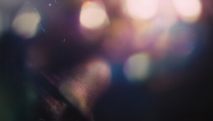Analog film texture overlay, distressed photo look with vintage damage, light leaks and cinematic