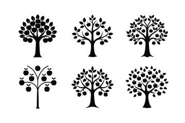 Eco Themed Apple Tree Graphic