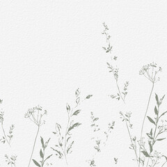 Delicate watercolor botanical digital paper floral background in soft basic nude beige tones