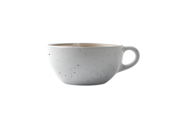 A steaming cup of coffee on a black background perfect for culinary and beverage themes
