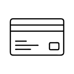 Obraz premium Credit card icon vector design, payment method, finance, banking, money, shopping, purchase, pay