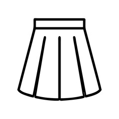 Find the perfect skirt outline vector illustration for your fashion design projects today online