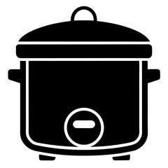Rice Cooker Icon Vector Style Illustration
