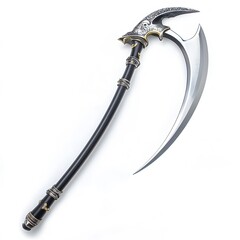 Ornate Scythe with Fantasy Weapon.