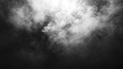 Fototapeta premium Fog texture top view for background design. Generative AI