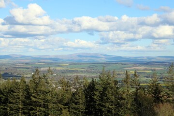 The Cheviot, Northumberland, seen from north of Bowden.