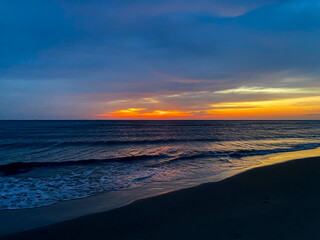 sunrise on the beach