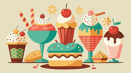 Vintage Ice Cream Treats