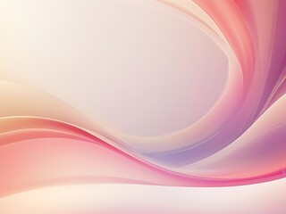 3D Abstract Soft Colorful Waves Background with Curved Textured Effect