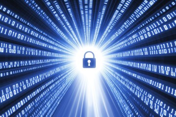 Binary code security lock